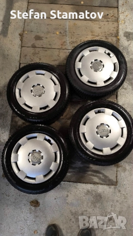 205/55/16 4бр. гуми с джанти и тасове 5х112, снимка 12 - Гуми и джанти - 51978335
