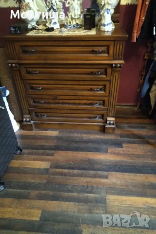 Ретро ракла с великолепно огледало масивно дърво намаление , снимка 4 - Скринове - 29387052