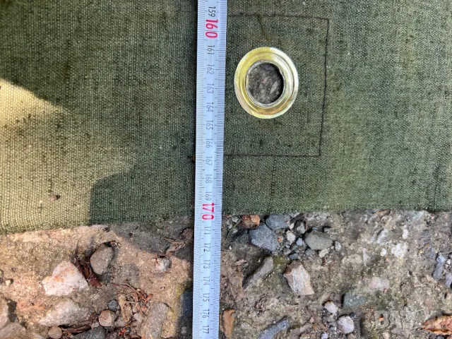 Продавам  брезентово платнище , снимка 4 - Палатки - 50405200