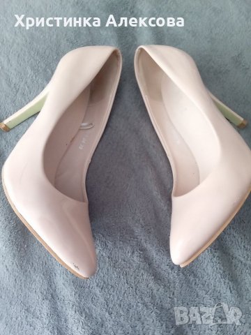 Лачени обувки, снимка 5 - Дамски обувки на ток - 37837164