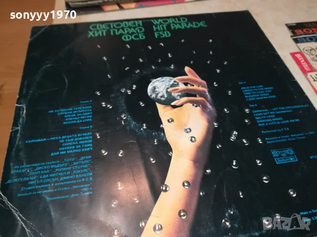 СВЕТОВЕН ХИТ ПАРАД-ПЛОЧА 1206251149, снимка 13 - Грамофонни плочи - 50640064