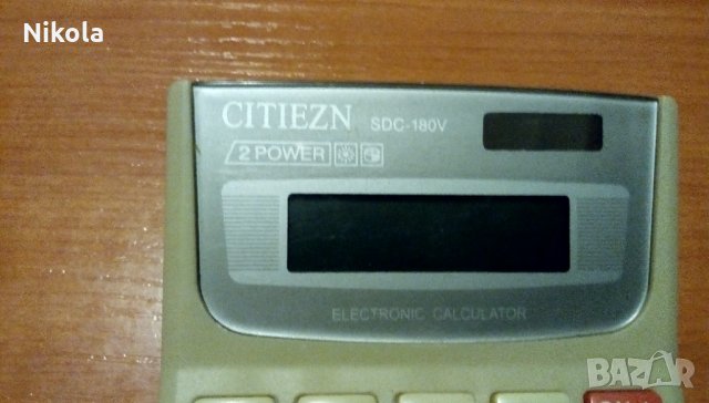 Калкулатор Citizen sdc-180V и M-abacus 314 2бр., снимка 3 - Друга електроника - 34432131