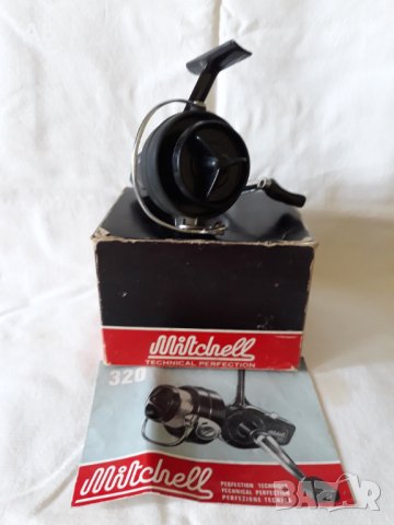 Ретро макара  - Mitchell 320 / France, снимка 4 - Макари - 37426215