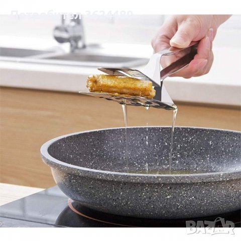 Двойна шпатула за скара , снимка 5 - Прибори за хранене, готвене и сервиране - 39986970