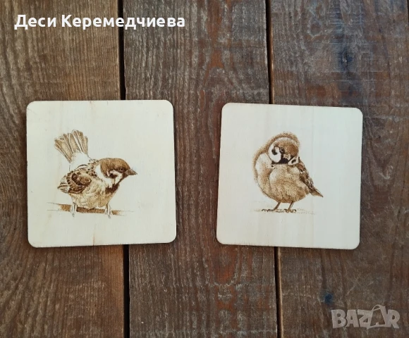 пирография, снимка 2 - Декорация за дома - 50706852