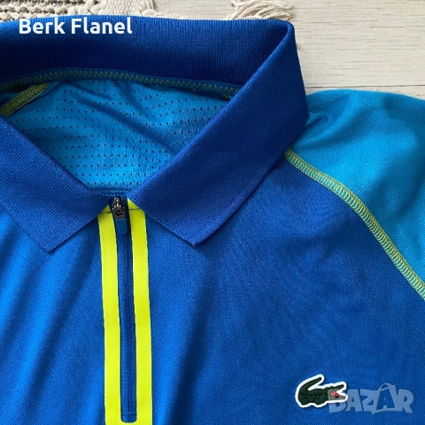 Оригинална поло тениска Lacoste Sport, снимка 3 - Тениски - 53944383