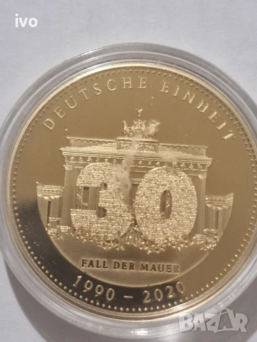 немска юбилейна монета, снимка 12 - Нумизматика и бонистика - 51219929