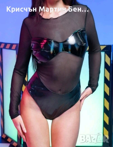 Боди латекс с тюл, снимка 3 - Други - 46232712