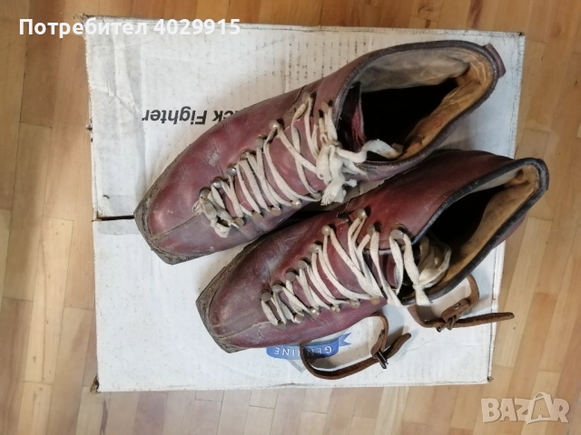 Стари скиорски обувки и още по-стари, снимка 5 - Други ценни предмети - 52778032