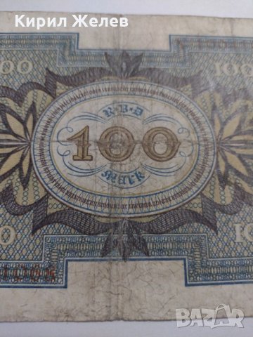 Райх банкнота -  Германия - 100 марки / 1920 година - 17900, снимка 9 - Нумизматика и бонистика - 31019842