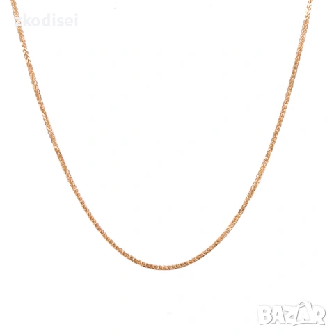 Златен синджир 2,60гр. 44,0см. 14кр. проба:585 модел:37732-6, снимка 2 - Колиета, медальони, синджири - 53875092