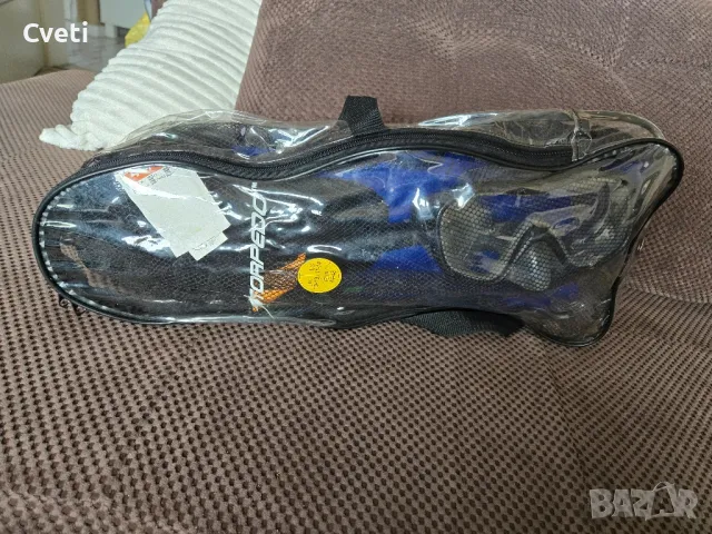 Комплект плавници, шнорхел и маска, снимка 4 - Водни спортове - 48498852