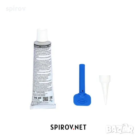 Черен силикон за гарнитури REINZOSIL 70ml, снимка 2 - Части - 55733578