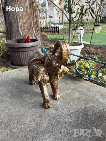Статуетка Слон 30/40см., снимка 6 - Статуетки - 54210812