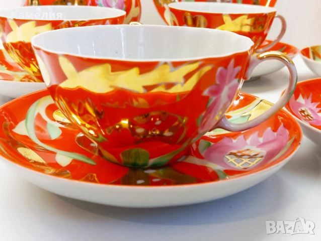 Руски порцелан , снимка 8 - Чаши - 51006773