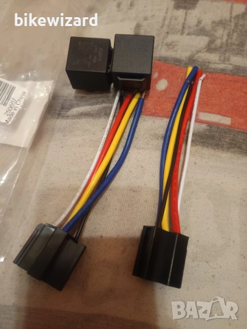 2 броя релета 24V 40A 5-пинови НОВИ, снимка 3 - Части - 53330922