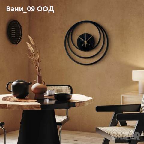 Стенен часовник в модерен стил , снимка 2 - Стенни часовници - 44764867