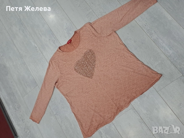 Памучна блуза THEA -N50, снимка 2 - Блузи с дълъг ръкав и пуловери - 51691346