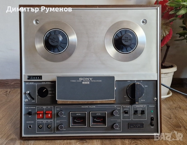 Ролков магнетофон Sony TC366, снимка 4 - Декове - 52918139