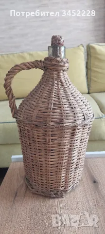 дамаджана плетена ретро височина 40см , снимка 1