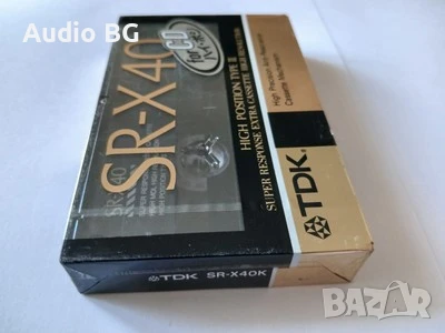 нови аудио касети TDK SR-X40 Japan, снимка 3 - Аудио касети - 50853656