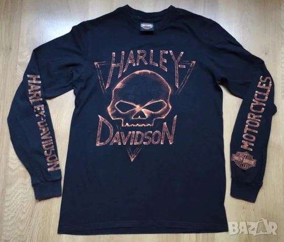 Harley Davidson - мъжка блуза, снимка 6 - Блузи - 56349301