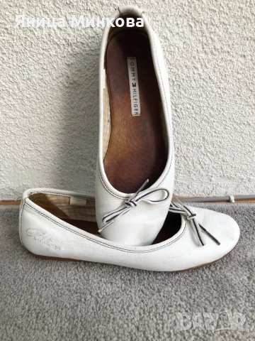 Дамски обувки Tommy Hilfiger, естествена кожа, снимка 3 - Дамски ежедневни обувки - 51232360