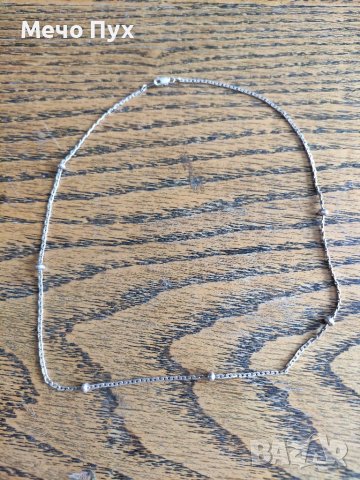 Сребърен синджир (40), снимка 2 - Колиета, медальони, синджири - 38038619