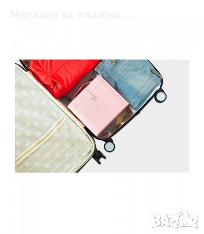 КУФАР ЗА КОЗМЕТИКА НА ДВЕ НИВА С ОГЛЕДАЛЦЕ НА КАПАКА - код 5101, снимка 4 - Други - 34193038