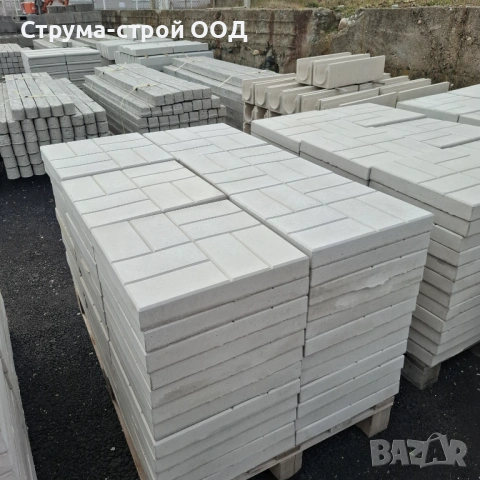 Бетонови / циментови колове 8/8/220 нови с арматура, Бетонови изделия., снимка 13 - Строителни материали - 53410249