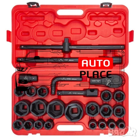 Гедоре с ударни вложки 26 части 3/4 6-стенно EverForce