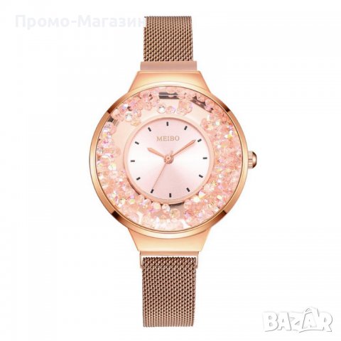 Дамски часовник с магнитна верижка., снимка 2 - Дамски - 39035901