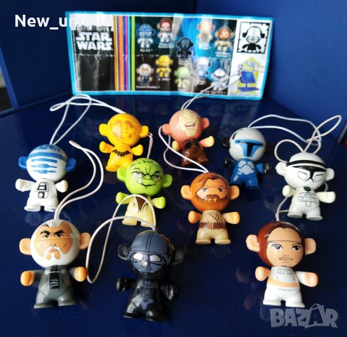 Киндер играчки Star wars Twistheads (2012), снимка 3 - Колекции - 29145371