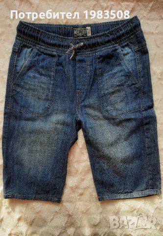 Дънкови къси панталонки ,размер 152