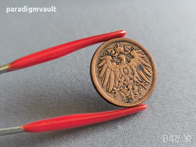 Райх монета - Германия - 2 пфенига | 1910г.; серия A, снимка 2 - Нумизматика и бонистика - 51161215