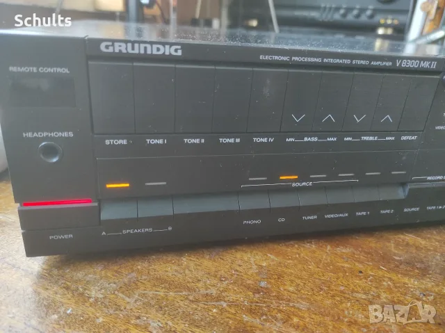 GRUNDIG V 8300 MK 2  Усилвател, снимка 2 - Ресийвъри, усилватели, смесителни пултове - 56408043