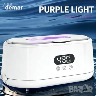 Ултразвуков почистващ апарат за очила, часовници, бижута и зъбни апарати, снимка 4 - Други - 54040755