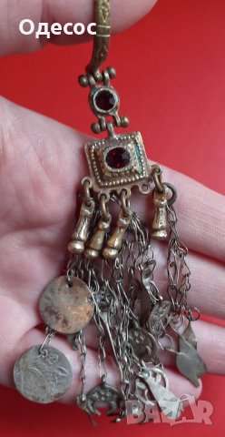 Стар възрожденски сребърен  накит Видинско, снимка 3 - Антикварни и старинни предмети - 35567524