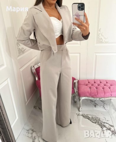 Нов сив комплект / костюм