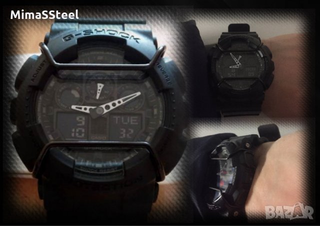 Casio G-shock 100-110-120 series Anti scratch Guard Bumper Protector, снимка 10 - Мъжки - 31171779