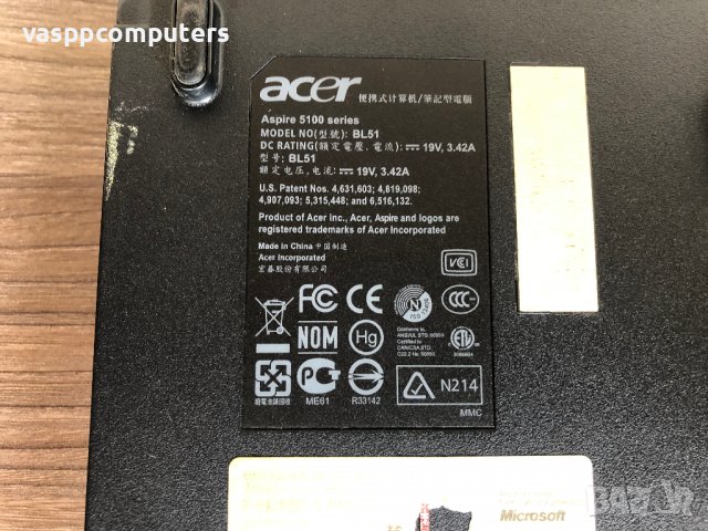 ACER Aspire 5100 на части, снимка 5 - Части за лаптопи - 37179299