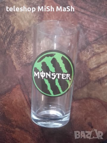 ***ТОП***Стъклена чаша с лога на Монстър Енерджи Monster Energy , снимка 13 - Други стоки за дома - 38250042