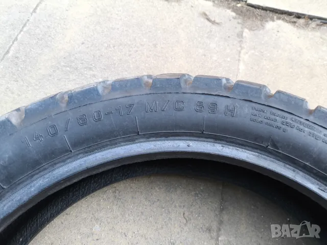 140/80-17 & 110/80-19, снимка 6 - Гуми и джанти - 49053241