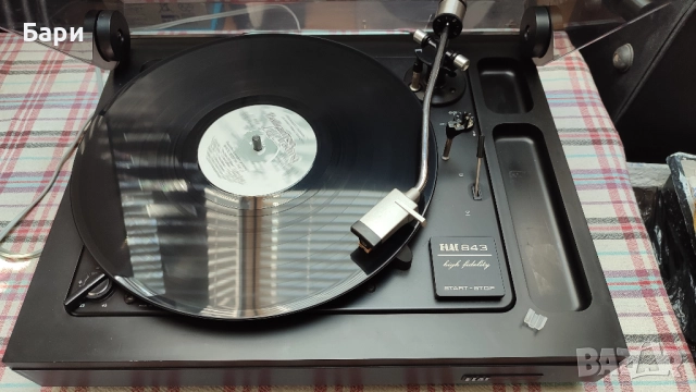 Грамофон ELAC 843 - за ремонт, снимка 2 - Грамофони - 51824176