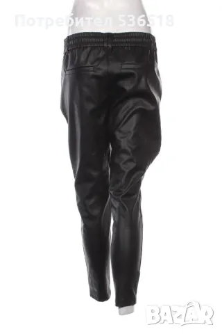 Дамски панталон еко кожа ONLY, снимка 2 - Панталони - 48390111