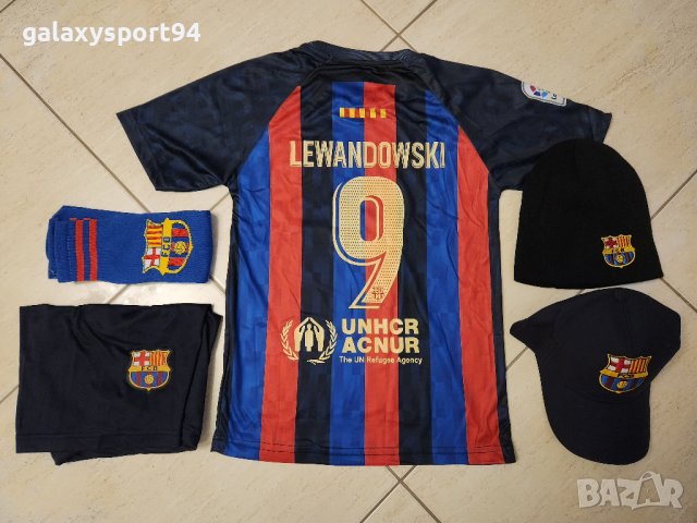 Левски цска 2023г Екип с калци + Шапка 2бр детски екип 2023г, снимка 6 - Футбол - 39695426