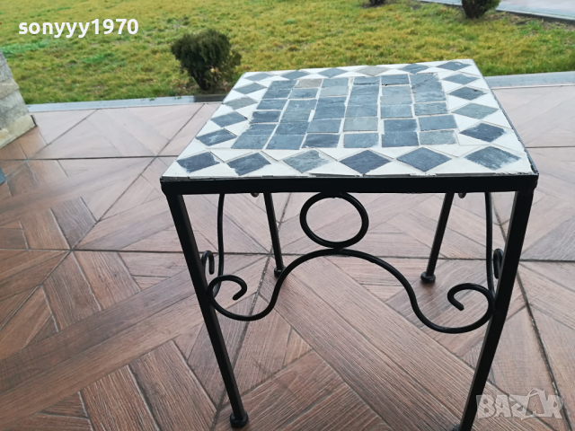 МАЛКА МАСИЧКА-МЕТАЛ ТЕРАКОТА-ВНОС ГЕРМАНИЯ 0303240852, снимка 2 - Антикварни и старинни предмети - 44580356