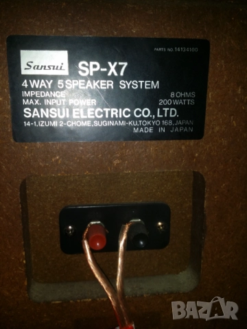 Sansui.Тонколони, снимка 4 - Тонколони - 52723490
