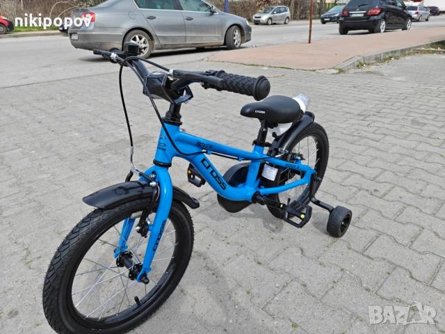 CROSS Алуминиев велосипед 16" BOXER син, снимка 7 - Велосипеди - 53922836