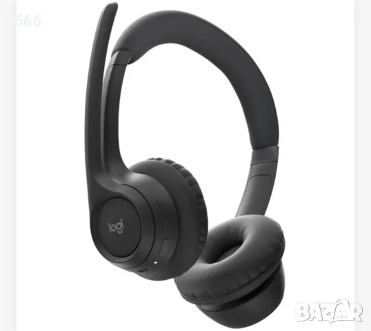 Logitech Headset Zone 300 Midnight Black, снимка 3 - Bluetooth слушалки - 55979984